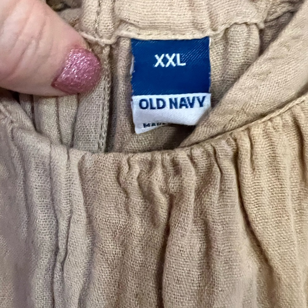 OLD NAVY COTTON MAXI DRESS NWT XXL - Picture 2 of 5